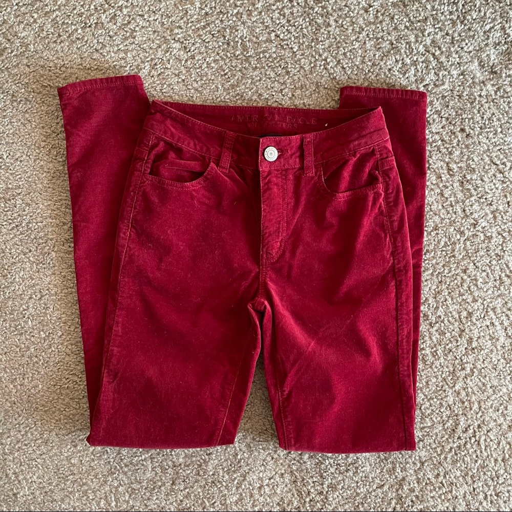 American Eagle Corduroy Hi-Rise Jegging